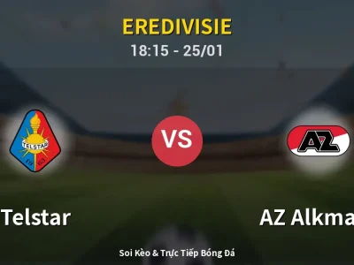 Kết Quả: Telstar 0-1 AZ Alkmaar – Highlight & Bàn Thắng | Eredivisie