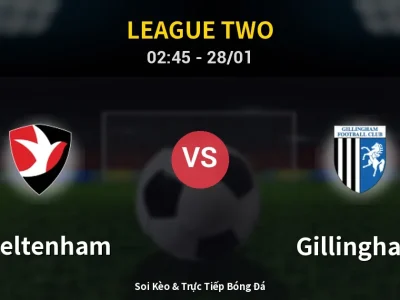 Soi Kèo Cheltenham vs Gillingham – 02:45 28/01 | Nhận Định, Dự Đoán Tỷ Số