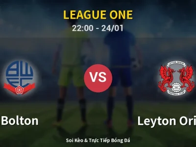Soi Kèo Bolton vs Leyton Orient – 22:00 24/01 | Nhận Định, Dự Đoán Tỷ Số