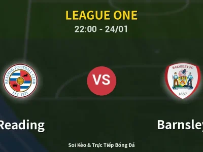 Soi Kèo Reading vs Barnsley – 22:00 24/01 | Nhận Định, Dự Đoán Tỷ Số