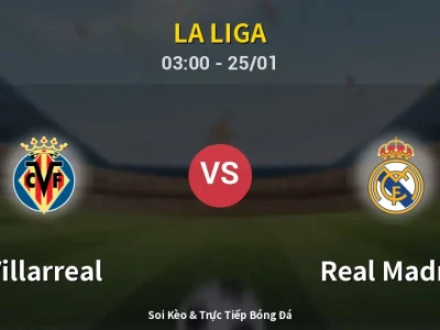 Kết Quả: Villarreal 0-2 Real Madrid – Highlight & Bàn Thắng | La Liga