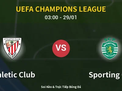 Kết Quả: Athletic Club 2-3 Sporting CP – Highlight & Bàn Thắng | UEFA Champions League