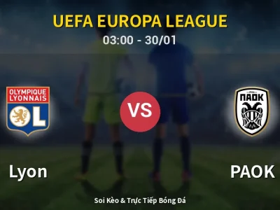 Kết Quả: Lyon 4-2 PAOK – Highlight & Bàn Thắng | UEFA Europa League
