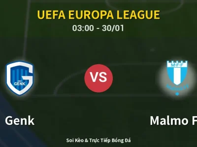 Kết Quả: Genk 2-1 Malmo FF – Highlight & Bàn Thắng | UEFA Europa League