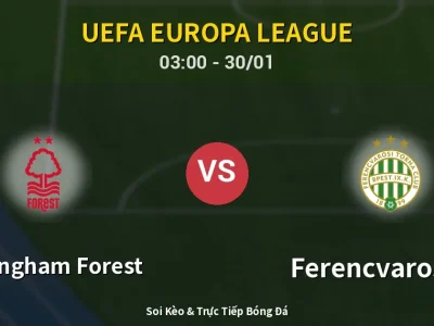 Kết Quả: Nottingham Forest 4-0 Ferencvarosi TC – Highlight & Bàn Thắng | UEFA Europa League
