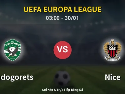 Kết Quả: Ludogorets 1-0 Nice – Highlight & Bàn Thắng | UEFA Europa League