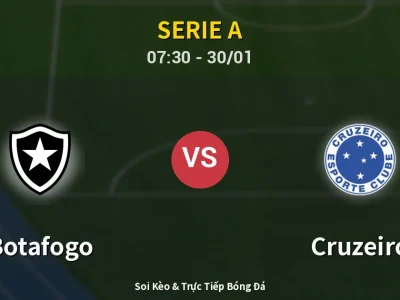 Kết Quả: Botafogo 4-0 Cruzeiro – Highlight & Bàn Thắng | Serie A