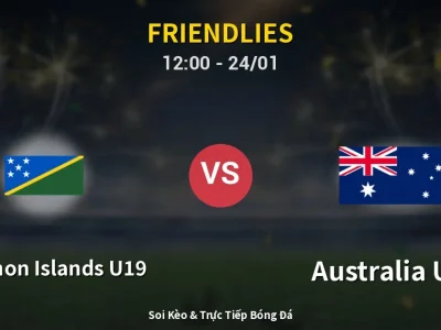 Kết Quả: Solomon Islands U19 1-3 Australia U17 – Highlight & Bàn Thắng | Friendlies