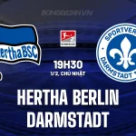 SỐC: Hertha Berlin Đối Mặt Nguy Cơ Thua Trận Thứ 7 Liên Tiếp Trước Đối Thủ 'Sân Khách' Darmstadt? 1