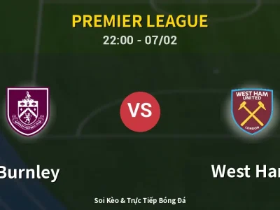 Soi Kèo Burnley vs West Ham – 22:00 07/02 | Nhận Định, Dự Đoán Tỷ Số