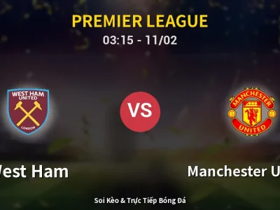 Kết Quả: West Ham 1-1 Manchester United – Highlight & Bàn Thắng | Premier League