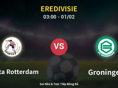Kết Quả: Sparta Rotterdam 2-0 Groningen – Highlight & Bàn Thắng | Eredivisie