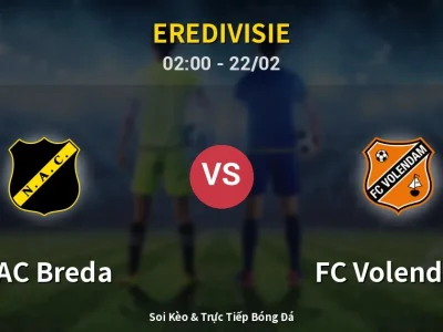 Kết Quả: NAC Breda 1-0 FC Volendam – Highlight & Bàn Thắng | Eredivisie