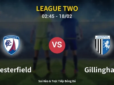 Kết Quả: Chesterfield 1-0 Gillingham – Highlight & Bàn Thắng | League Two