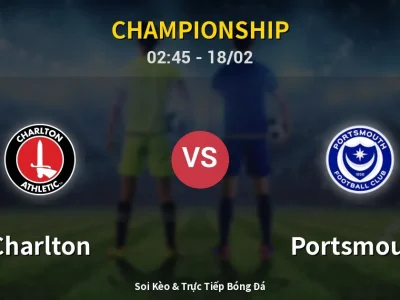 Kết Quả: Charlton 1-3 Portsmouth – Highlight & Bàn Thắng | Championship