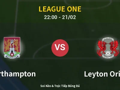 🔴 Trực Tiếp: Northampton 0-1 Leyton Orient – Link Xem League One (Full HD)