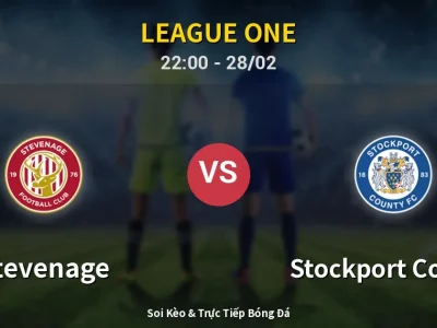 Soi Kèo Stevenage vs Stockport County – 22:00 28/02 | Nhận Định, Dự Đoán Tỷ Số