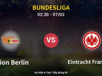Kết Quả: Union Berlin 1-1 Eintracht Frankfurt – Highlight & Bàn Thắng | Bundesliga