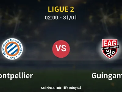 Kết Quả: Montpellier 3-1 Guingamp – Highlight & Bàn Thắng | Ligue 2