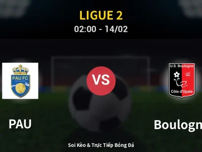 Kết Quả: PAU 1-2 Boulogne – Highlight & Bàn Thắng | Ligue 2