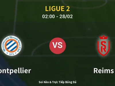 Soi Kèo Montpellier vs Reims – 02:00 28/02 | Nhận Định, Dự Đoán Tỷ Số