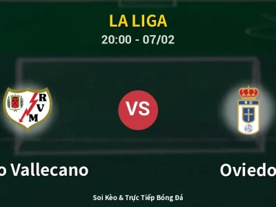 Soi Kèo Rayo Vallecano vs Oviedo – 20:00 07/02 | Nhận Định, Dự Đoán Tỷ Số