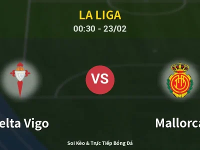 Kết Quả: Celta Vigo 2-0 Mallorca – Highlight & Bàn Thắng | La Liga