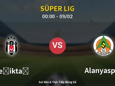 Kết Quả: Beşiktaş 2-2 Alanyaspor – Highlight & Bàn Thắng | Süper Lig