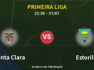 Soi Kèo Santa Clara vs Estoril – 22:30 31/01 | Nhận Định, Dự Đoán Tỷ Số