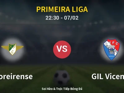 Soi Kèo Moreirense vs GIL Vicente – 22:30 07/02 | Nhận Định, Dự Đoán Tỷ Số