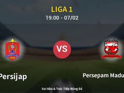 Soi Kèo Persijap vs Persepam Madura Utd – 19:00 07/02 | Nhận Định, Dự Đoán Tỷ Số