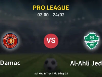 Kết Quả: Damac 0-1 Al-Ahli Jeddah – Highlight & Bàn Thắng | Pro League