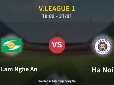 Kết Quả: Song Lam Nghe An 1-3 Ha Noi – Highlight & Bàn Thắng | V.League 1