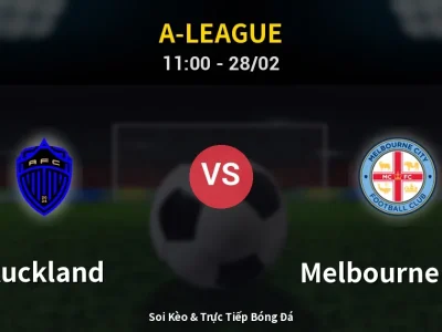 Soi Kèo Auckland vs Melbourne City – 11:00 28/02 | Nhận Định, Dự Đoán Tỷ Số