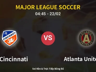 Kết Quả: FC Cincinnati 2-0 Atlanta United FC – Highlight & Bàn Thắng | Major League Soccer