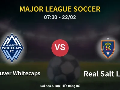 Kết Quả: Vancouver Whitecaps 1-0 Real Salt Lake – Highlight & Bàn Thắng | Major League Soccer