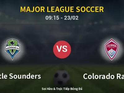 Kết Quả: Seattle Sounders 2-0 Colorado Rapids – Highlight & Bàn Thắng | Major League Soccer