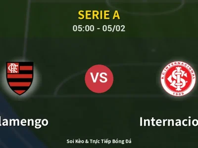 Kết Quả: Flamengo 1-1 Internacional – Highlight & Bàn Thắng | Serie A