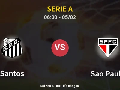 Kết Quả: Santos 1-1 Sao Paulo – Highlight & Bàn Thắng | Serie A
