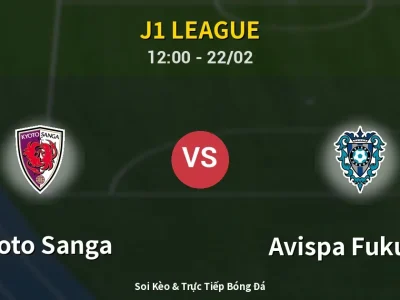 Kết Quả: Kyoto Sanga 2-0 Avispa Fukuoka – Highlight & Bàn Thắng | J1 League