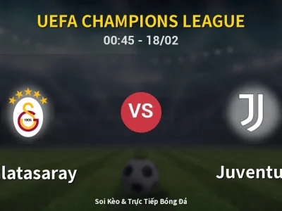 Kết Quả: Galatasaray 5-2 Juventus – Highlight & Bàn Thắng | UEFA Champions League