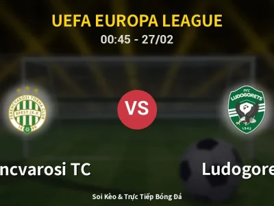 Kết Quả: Ferencvarosi TC 2-0 Ludogorets – Highlight & Bàn Thắng | UEFA Europa League