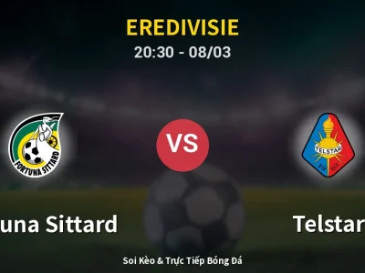 🔴 Trực Tiếp: Fortuna Sittard 1-2 Telstar – Link Xem Eredivisie (Full HD)