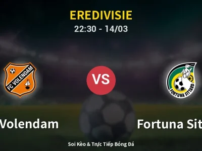 Soi Kèo FC Volendam vs Fortuna Sittard – 22:30 14/03 | Nhận Định, Dự Đoán Tỷ Số