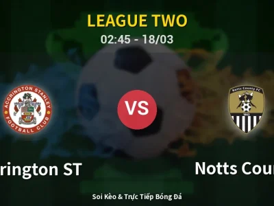 Kết Quả: Accrington ST 0-4 Notts County – Highlight & Bàn Thắng | League Two