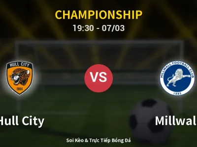 Kết Quả: Hull City 1-3 Millwall – Highlight & Bàn Thắng | Championship