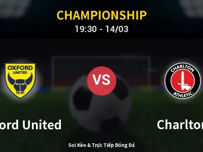 Kết Quả: Oxford United 1-1 Charlton – Highlight & Bàn Thắng | Championship