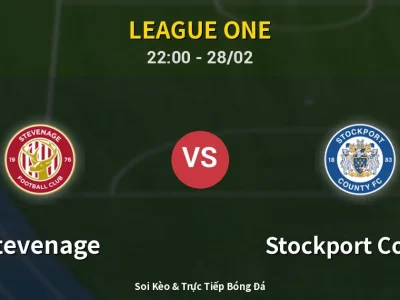 Soi Kèo Stevenage vs Stockport County – 22:00 28/02 | Nhận Định, Dự Đoán Tỷ Số