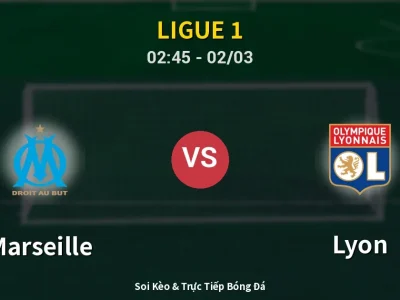 Kết Quả: Marseille 3-2 Lyon – Highlight & Bàn Thắng | Ligue 1