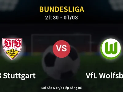 🔴 Trực Tiếp: VfB Stuttgart 3-0 VfL Wolfsburg – Link Xem Bundesliga (Full HD)